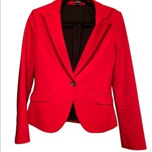 Bright Red Blazer 💋